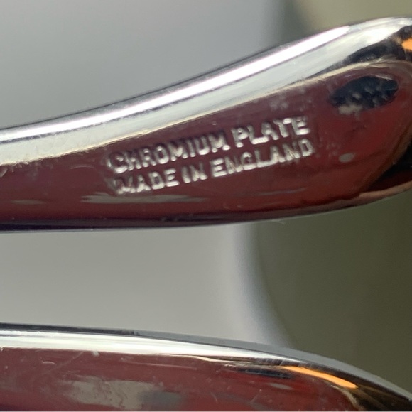 VTG KROMEX ICE BUCKET METAL&GREEN GRAIN COLOR WOODEN HANDLE & KNOB W/ICE TONGS - Picture 9 of 14